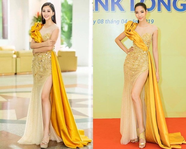 Diện váy khoe vòng 1 sexy hết nút nhưng Tiểu Vy chẳng thể “ngồn ngộn” như Hoàng Thùy - Ảnh 10.