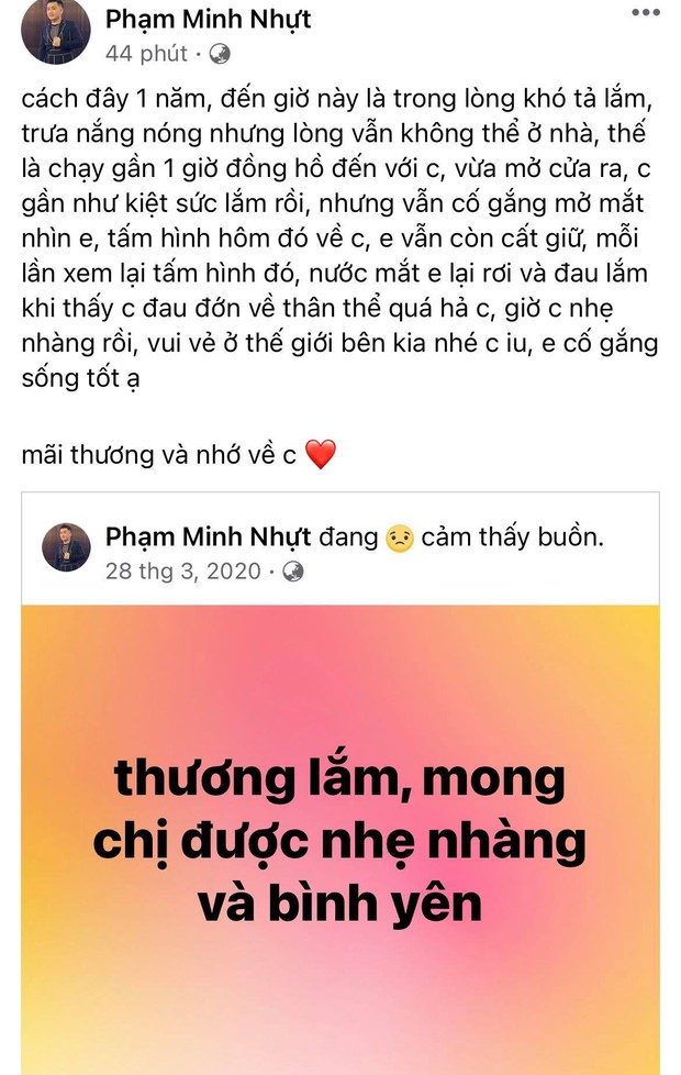 Tròn 1 năm NS Mai Phương qua đời: Ốc Thanh Vân xót xa tưởng nhớ, quản lý kể lại ngày cuối đời của cố nghệ sĩ - Ảnh 4. Tròn 1 năm NS Mai Phương qua đời: Ốc Thanh Vân xót xa tưởng nhớ, quản lý kể lại ngày cuối đời của cố nghệ sĩ - Ảnh 4.