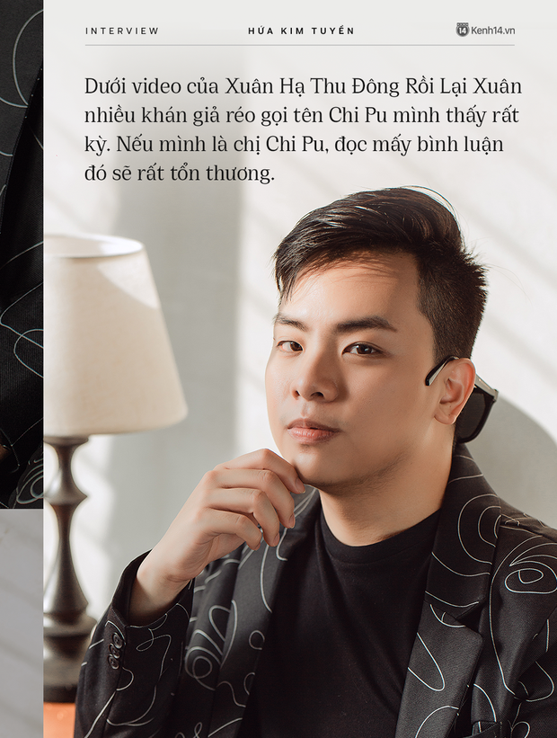 Hứa Kim Tuyền: Mình thấy rất kỳ khi khán giả réo tên Chi Pu dưới video Xuân Hạ Thu Đông Rồi Lại Xuân - Ảnh 2. Hứa Kim Tuyền: Mình thấy rất kỳ khi khán giả réo tên Chi Pu dưới video Xuân Hạ Thu Đông Rồi Lại Xuân - Ảnh 2.