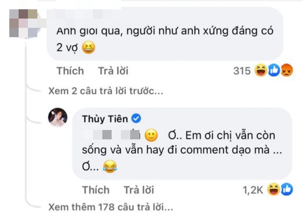 Fan Công Vinh vừa xúi bậy người như anh xứng đáng có 2 vợ, Thuỷ Tiên liền có động thái giữ chồng cực đỉnh - Ảnh 3.