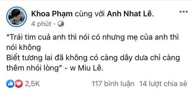 Giữa khuya Karik thả nhẹ hai câu rap còn đăng hình mờ ảo với Miu Lê, tính công khai hay gì đây?  - Ảnh 5.