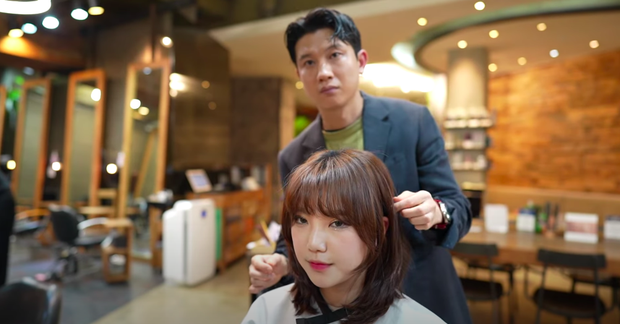 Thợ làm tóc người Hàn chỉ ra kiểu tóc chân ái cho nàng mặt bánh bao, trán ngắn: Vài đường kéo cũng đủ biến hình xinh như mộng - Ảnh 8.