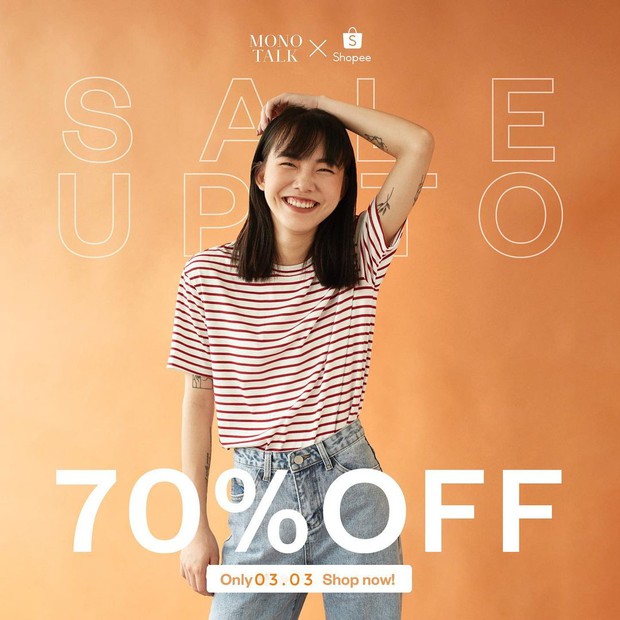 Loạt shop thời trang sale đẫm trên Shopee ngày 3/3: Giảm đến 70%, các nàng nhanh mua tự thưởng 8/3 - Ảnh 1.