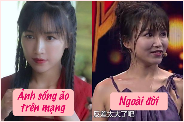 Nhan sắc Lý Tử Thất trên mạng và ngoài đời khác nhau thật xa, do góc mặt hay chỉnh sửa ảnh quá đà? - Ảnh 2.