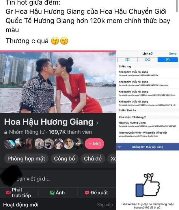 Nhóm Facebook Hoa hậu Hương Giang gần 170 nghìn thành viên bỗng nhiên bay màu, chuyện gì đây? - Ảnh 2.
