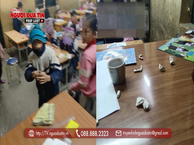 Vụ cô giáo tố bị trù dập: Cô kể bị học sinh bắn đạn giấy, cầm thước đánh, người khác nêu nghi vấn về clip - Ảnh 1. Vụ cô giáo tố bị trù dập: Cô kể bị học sinh bắn đạn giấy, cầm thước đánh, người khác nêu nghi vấn về clip - Ảnh 1.