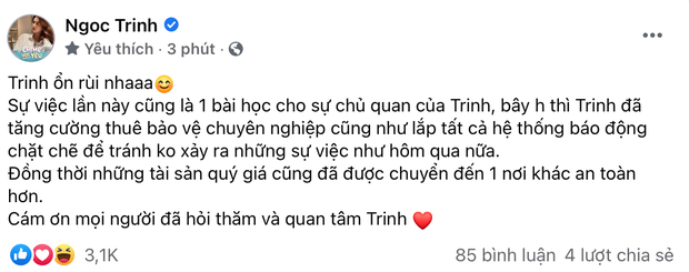 Vụ mất trộm bạc tỷ của Ngọc Trinh đang gây tranh cãi, Vũ Khắc Tiệp có động thái lạ trên MXH liên quan đến clip CCTV? - Ảnh 5. Vụ mất trộm bạc tỷ của Ngọc Trinh đang gây tranh cãi, Vũ Khắc Tiệp có động thái lạ trên MXH liên quan đến clip CCTV? - Ảnh 5.