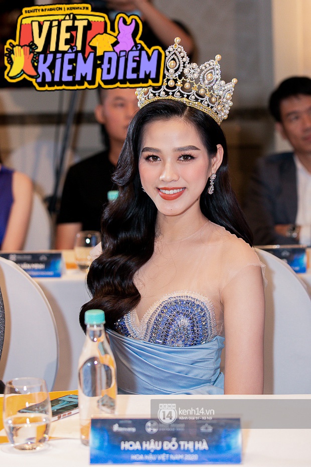 Ngày hôm nay, dường như Hoa hậu Đỗ Thị Hà có thù với makeup và trang phục - Ảnh 4.