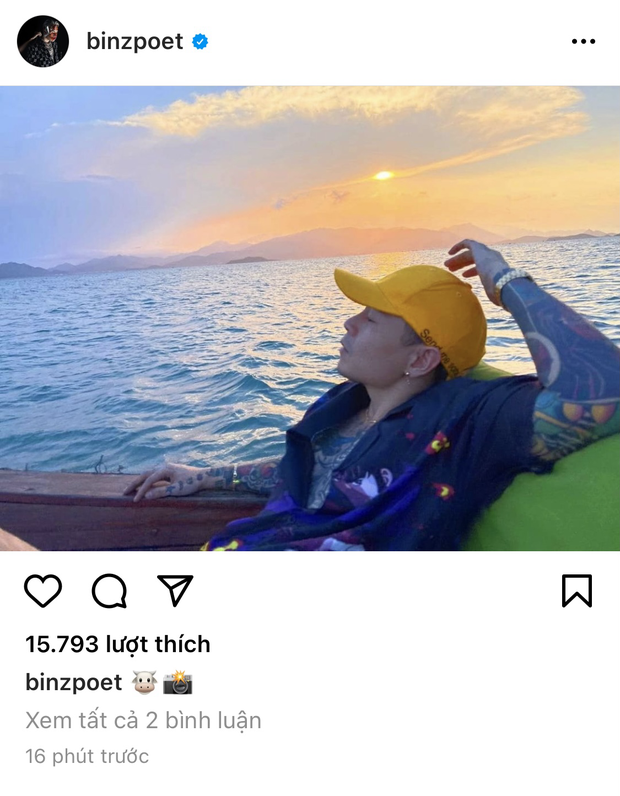 Sau trò chơi chữ, Châu Bùi - Binz phát cẩu lương bằng mật mã với emoji khiến dân tình chết ngộp - Ảnh 1. Sau trò chơi chữ, Châu Bùi - Binz phát cẩu lương bằng mật mã với emoji khiến dân tình chết ngộp - Ảnh 1.