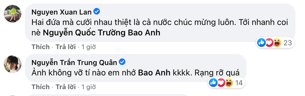 Chính thức hé lộ ảnh cưới của Quốc Trường - Bảo Anh, Tiến Luật và dàn sao liên tục chúc phúc, nhưng sự thật là sao? - Ảnh 4. Chính thức hé lộ ảnh cưới của Quốc Trường - Bảo Anh, Tiến Luật và dàn sao liên tục chúc phúc, nhưng sự thật là sao? - Ảnh 4.