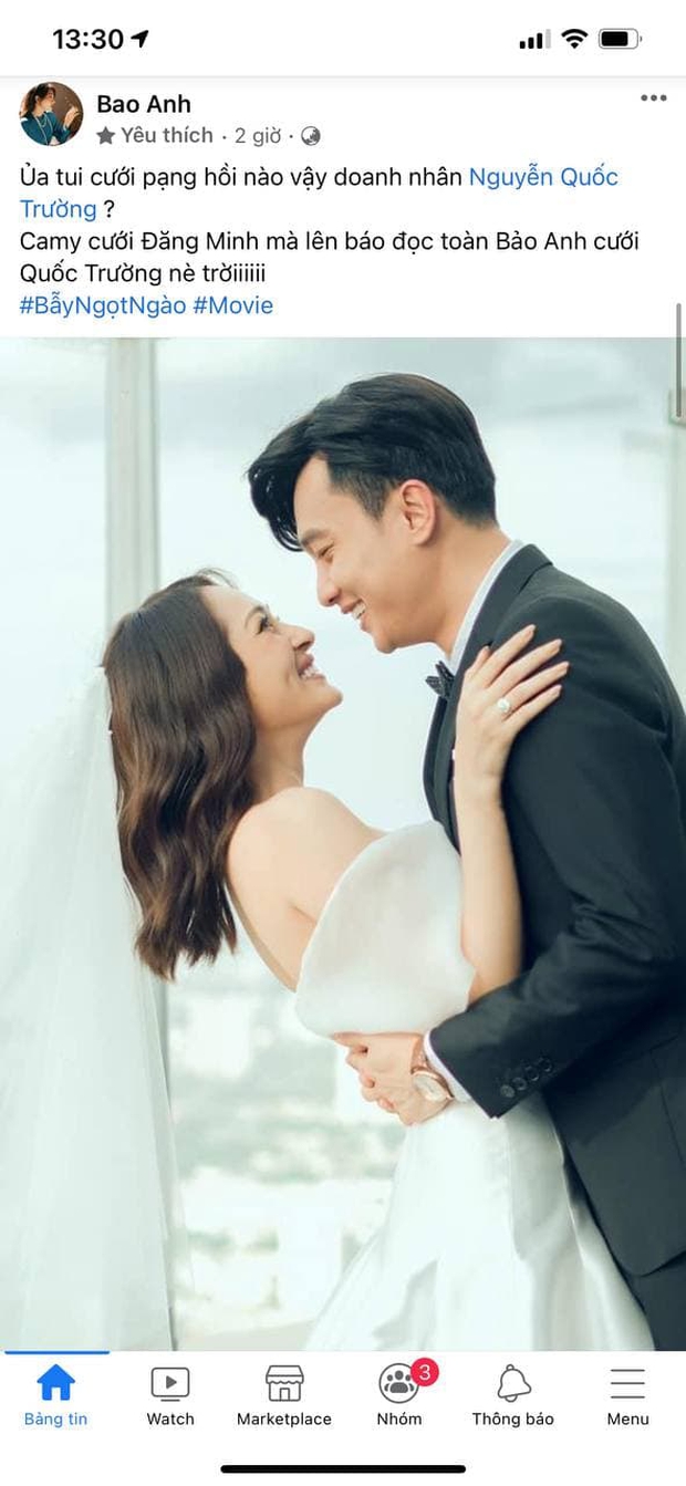 Chính thức hé lộ ảnh cưới của Quốc Trường - Bảo Anh, Tiến Luật và dàn sao liên tục chúc phúc, nhưng sự thật là sao? - Ảnh 5. Chính thức hé lộ ảnh cưới của Quốc Trường - Bảo Anh, Tiến Luật và dàn sao liên tục chúc phúc, nhưng sự thật là sao? - Ảnh 5.