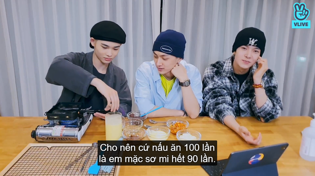 Nam idol Kpop tiết lộ bí quyết nấu ăn trông thật ngầu: Hóa ra chỉ toàn là làm màu thôi - Ảnh 8.