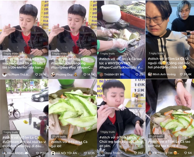 Hàng loạt TikToker đăng đàn phản đối Tôm La Cà trước lùm xùm chê món dở để phá chén cơm người khác - Ảnh 1. Hàng loạt TikToker đăng đàn phản đối Tôm La Cà trước lùm xùm chê món dở để phá chén cơm người khác - Ảnh 1.