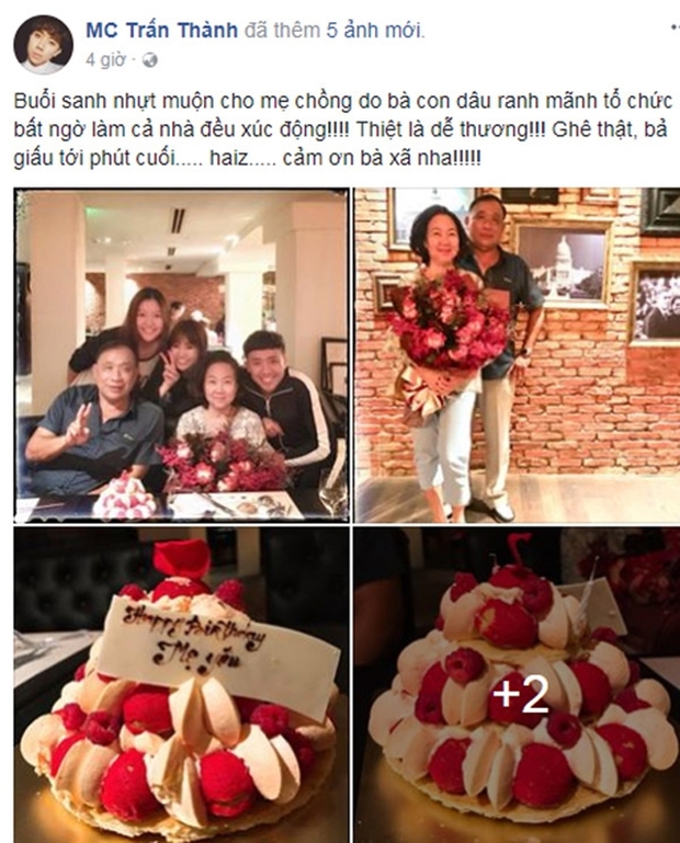 Trấn Thành chia sẻ xúc động về ba trên Facebook cá nhân, nhưng màn nịnh nọt của Hari làm netizen hoang mang không biết ai mới là con ruột - Ảnh 6. Trấn Thành chia sẻ xúc động về ba trên Facebook cá nhân, nhưng màn nịnh nọt của Hari làm netizen hoang mang không biết ai mới là con ruột - Ảnh 6.