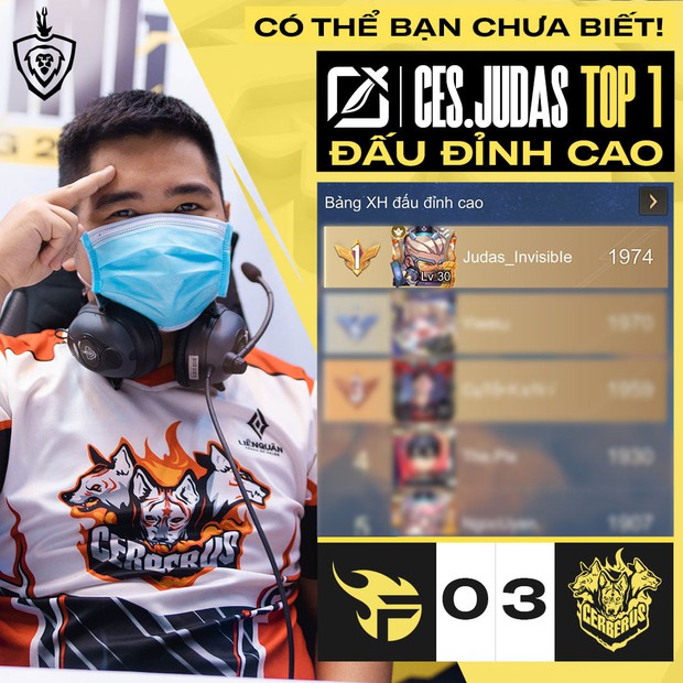 Team Flash thất bại chóng vánh trước Cerberus Esports, cộng đồng Liên Quân cà khịa: Judas ăn đứt ADC cả 3 game - Ảnh 1.