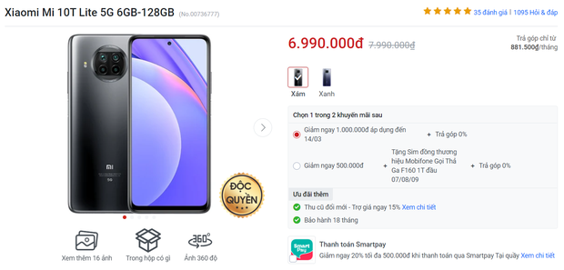 Chốt deal ngay 5 mẫu smartphone đang khuyến mãi đến 3 triệu đồng, quà 8/3 cực chất là đây chứ đâu? - Ảnh 13.