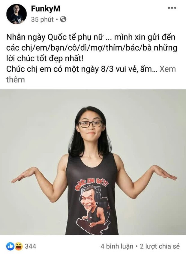 Hội anh em streamer gửi muôn vàn lời chúc ngày 8/3: Người nghiêm túc, kẻ tấu hài! - Ảnh 2.