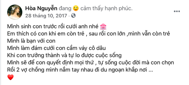 Thì ra 4 năm trước Hoà Minzy đã “tiên tri” đúng chuyện sinh con đầu lòng, 4 năm sau để lộ luôn chi tiết về đám cưới? - Ảnh 2.