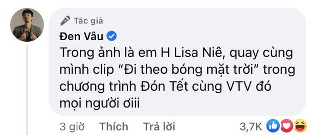 Đen Vâu đăng ảnh nắm tay H Lisa Niê đúng ngày 8/3, còn thả thính các thứ nhưng nhìn kiểu gì cũng thấy sai sai! - Ảnh 5. Đen Vâu đăng ảnh nắm tay H Lisa Niê đúng ngày 8/3, còn thả thính các thứ nhưng nhìn kiểu gì cũng thấy sai sai! - Ảnh 5.