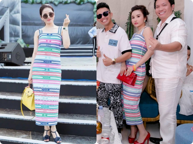 Vợ 2 đại gia Minh Nhựa và phép màu biến đồ hiệu thành đồ xấu, đụng với loạt sao nữ Vbiz mà chỉ thấy bị lép vế - Ảnh 2. Vợ 2 đại gia Minh Nhựa và phép màu biến đồ hiệu thành đồ xấu, đụng với loạt sao nữ Vbiz mà chỉ thấy bị lép vế - Ảnh 2.