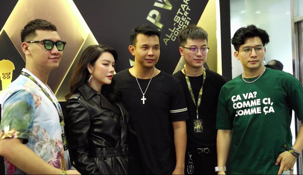 Thảm đỏ Rap Việt Concert: Dế Choắt và dàn sao Vbiz đổ bộ, Lý Nhã Kỳ chuẩn đẳng cấp “chị đẹp” sành điệu! - Ảnh 10.
