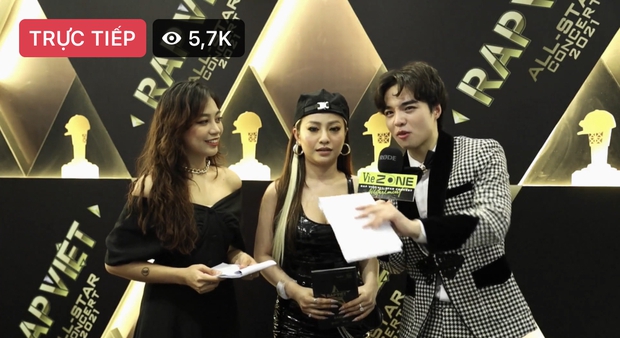 Thảm đỏ Rap Việt Concert: Dế Choắt và dàn sao Vbiz đổ bộ, Lý Nhã Kỳ chuẩn đẳng cấp “chị đẹp” sành điệu! - Ảnh 22.