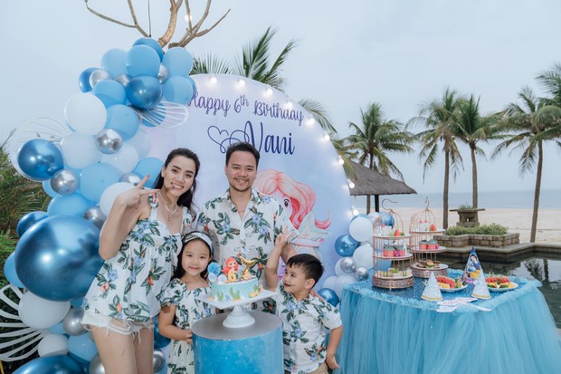 Hết 2 cháu gái thi Hoa hậu, đến con gái Trang Nhung mới 6 tuổi đã được chú ý nhờ nhan sắc gen trội trong tiệc sinh nhật - Ảnh 2. Hết 2 cháu gái thi Hoa hậu, đến con gái Trang Nhung mới 6 tuổi đã được chú ý nhờ nhan sắc gen trội trong tiệc sinh nhật - Ảnh 2.