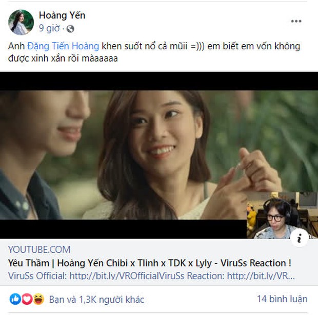 ViruSs liên tục khen Hoàng Yến Chibi “sexy sexy gợi cảm”, girl 1 champ “best Điêu Thuyền” lập tức phản hồi - Ảnh 2. ViruSs liên tục khen Hoàng Yến Chibi “sexy sexy gợi cảm”, girl 1 champ “best Điêu Thuyền” lập tức phản hồi - Ảnh 2.