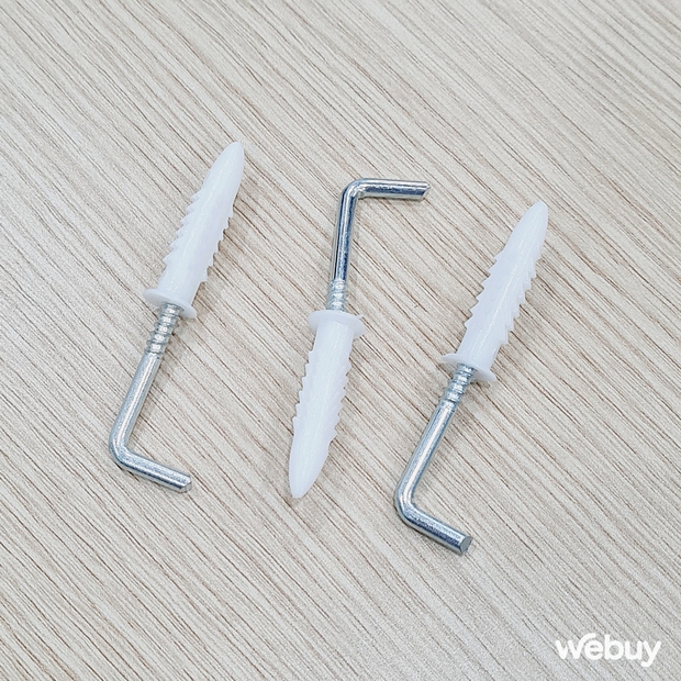 75k đã mua được kệ gỗ dây thừng 2 tầng “xinh xỉu’’, lắp hơi khó nhưng thành quả mỹ mãn - Ảnh 4.