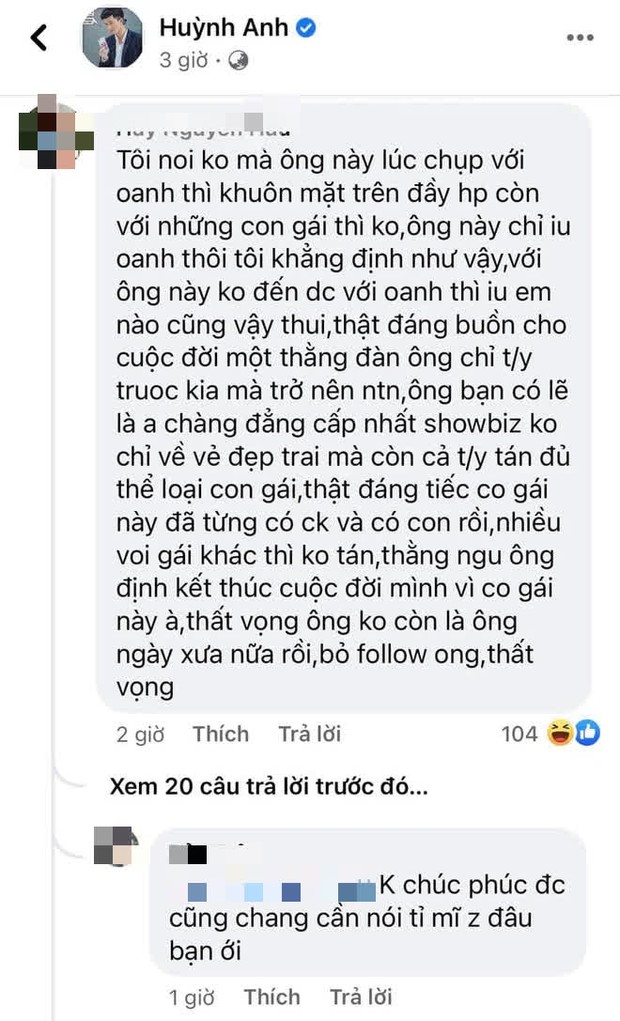 Bị khui lại chuyện cũ với Hoàng Oanh, Huỳnh Anh thẳng thắn đáp trả - Ảnh 3.
