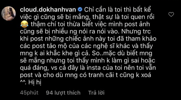 Gây tranh cãi vì loạt ảnh tạo dáng ở bia mộ người thân, Khánh Vân lên tiếng: Đã tham khảo ảnh nghệ sĩ đi tảo mộ - Ảnh 5. Gây tranh cãi vì loạt ảnh tạo dáng ở bia mộ người thân, Khánh Vân lên tiếng: Đã tham khảo ảnh nghệ sĩ đi tảo mộ - Ảnh 5.