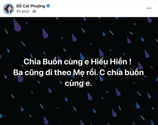 NS Đức Lang - bố ruột Hiếu Hiền đột ngột qua đời, Cát Phượng xót xa: Bố cũng đi theo mẹ rồi! - Ảnh 4.