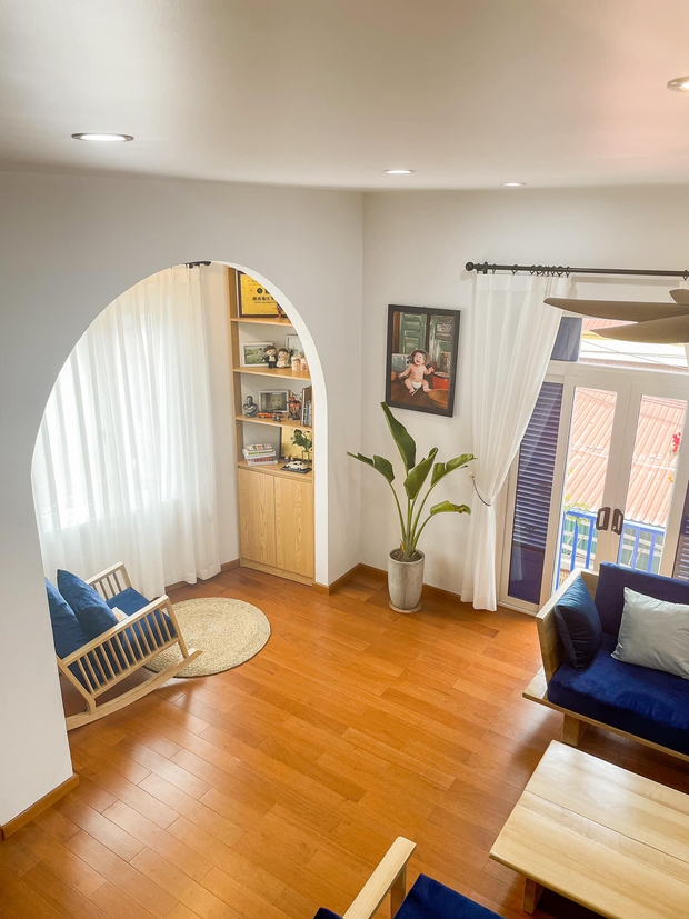 Ra ở riêng, vợ chồng xây căn nhà 4 tầng thơ mộng như homestay Đà Lạt, kể tai nạn thợ xây tự ý sửa bản vẽ - Ảnh 3.