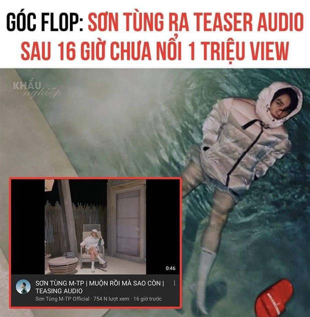 Teaser mới của Sơn Tùng chỉ lọp top 9 trending, thành tích kém xa loạt sản phẩm trước đó? - Ảnh 2.