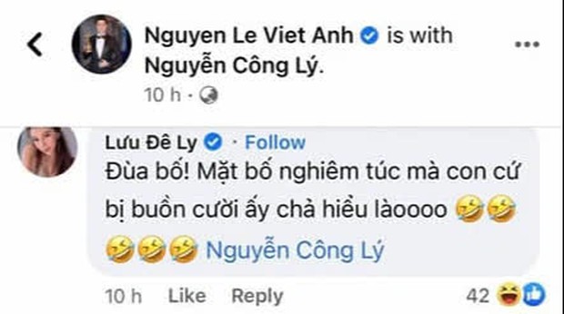 Quê như Lưu Đê Ly: Phải bình luận lên xuống mới được Việt Anh rep lại, mỗi lần comment là phải tag hẳn tên ai đó mới chịu! - Ảnh 3. Quê như Lưu Đê Ly: Phải bình luận lên xuống mới được Việt Anh rep lại, mỗi lần comment là phải tag hẳn tên ai đó mới chịu! - Ảnh 3.