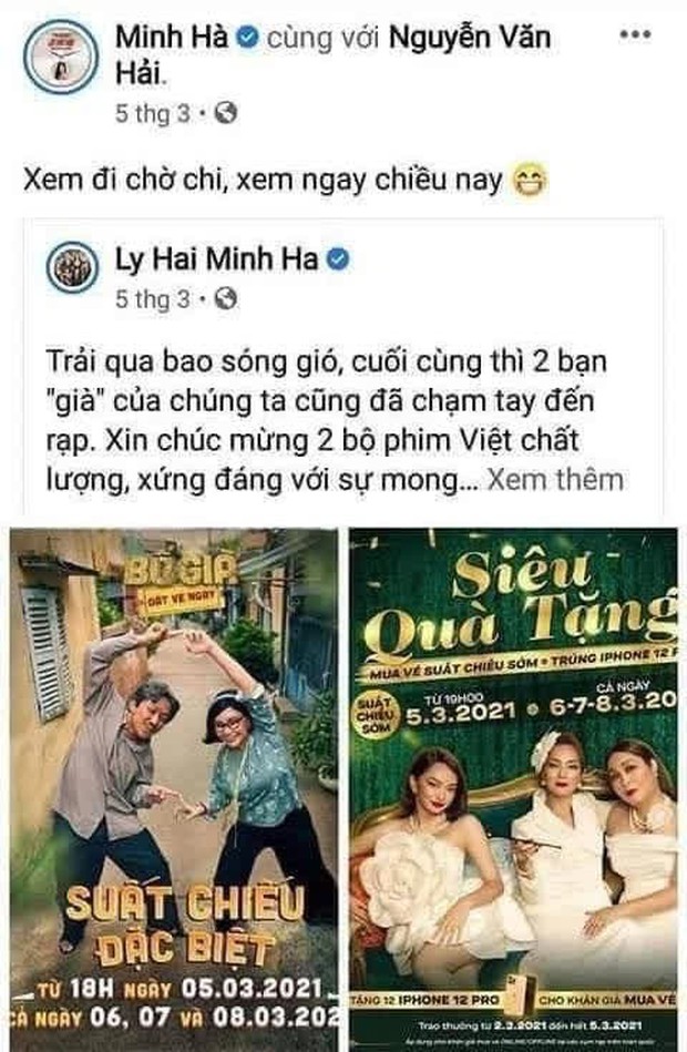 Netizen tranh cãi Trấn Thành PR phim ngoại ngay khi bom tấn của Lý Hải vừa ra mắt: Sợ Bố Già bị soán ngôi hay gì? - Ảnh 2.