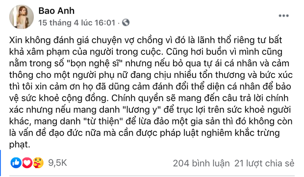 Toàn cảnh drama của dàn sao Việt và vợ Dũng lò vôi: Từ phát ngôn đám nghệ sĩ đến gọi tên NS Hoài Linh, khẩu chiến với Trang Khàn, Trịnh Kim Chi - Ảnh 5.