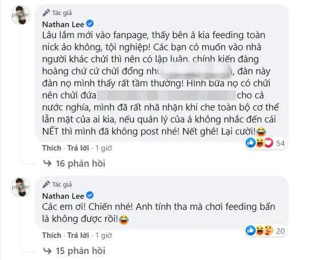 Nathan Lee làm rõ lý do đăng ảnh nóng nghi của Ngọc Trinh, tuyên bố chơi tới cùng: Chiến nhé! Anh tính tha mà không được rồi! - Ảnh 2. Nathan Lee làm rõ lý do đăng ảnh nóng nghi của Ngọc Trinh, tuyên bố chơi tới cùng: Chiến nhé! Anh tính tha mà không được rồi! - Ảnh 2.