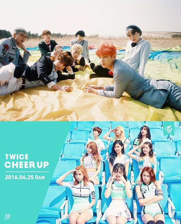 Mối duyên ngầm giữa BTS và TWICE: Trai đẹp cứ 5 lần 7 lượt comeback là kiểu gì cũng đụng độ gái xinh - Ảnh 2.