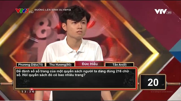 Câu hỏi Olympia đọc thì rối não mà giải ra thì dễ quá chừng: Tìm số trang của quyển sách, biết người ta dùng 216 chữ số để đánh số trang - Ảnh 1.