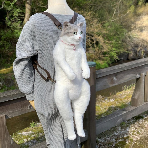 Balo mèo gây lú phá đảo trái tim netizen Nhật, giống thật tới nỗi hội chị em nhìn qua đã muốn xuống tiền mua luôn - Ảnh 5.