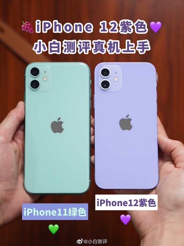 Rò rỉ hình ảnh thực tế iPhone 12 tím, đẹp đến nao lòng! - Ảnh 4.