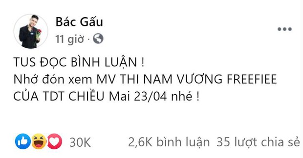 Bác Gấu đăng ảnh mát mẻ bên cạnh Hòa Minzy, cộng đồng mạng khen chê lẫn lộn - Ảnh 2.