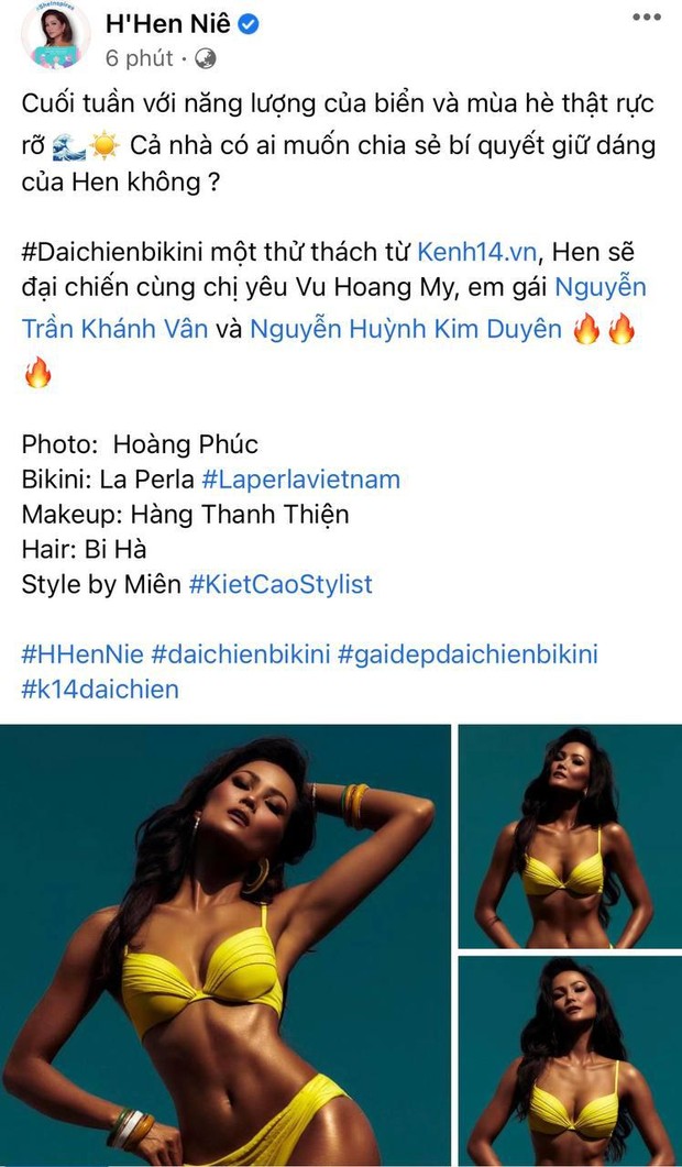 HHen Niê khoe body “mlem mlem” và eo con kiến nhìn phát mê bùng nổ “Đại chiến bikini”, so với clip hậu trường có khác gì “khum”? - Ảnh 2.