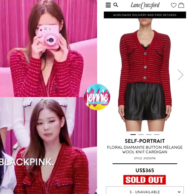 Jennie khiến áo cardigan cháy hàng trong tích tắc, brand phải xử trí thế nào để có hàng mà bán? - Ảnh 2. Jennie khiến áo cardigan cháy hàng trong tích tắc, brand phải xử trí thế nào để có hàng mà bán? - Ảnh 2.