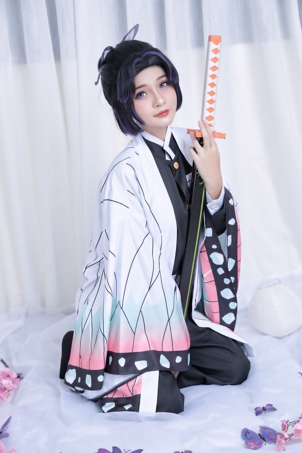 Kimetsu no Yaiba: Trùng trụ Shinobu qua màn hóa thân của nàng coser Việt, đẹp không để đâu cho hết - Ảnh 1.