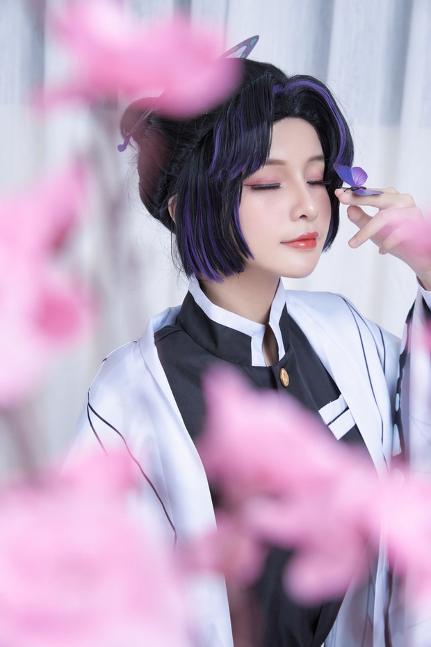 Kimetsu no Yaiba: Trùng trụ Shinobu qua màn hóa thân của nàng coser Việt, đẹp không để đâu cho hết - Ảnh 3.