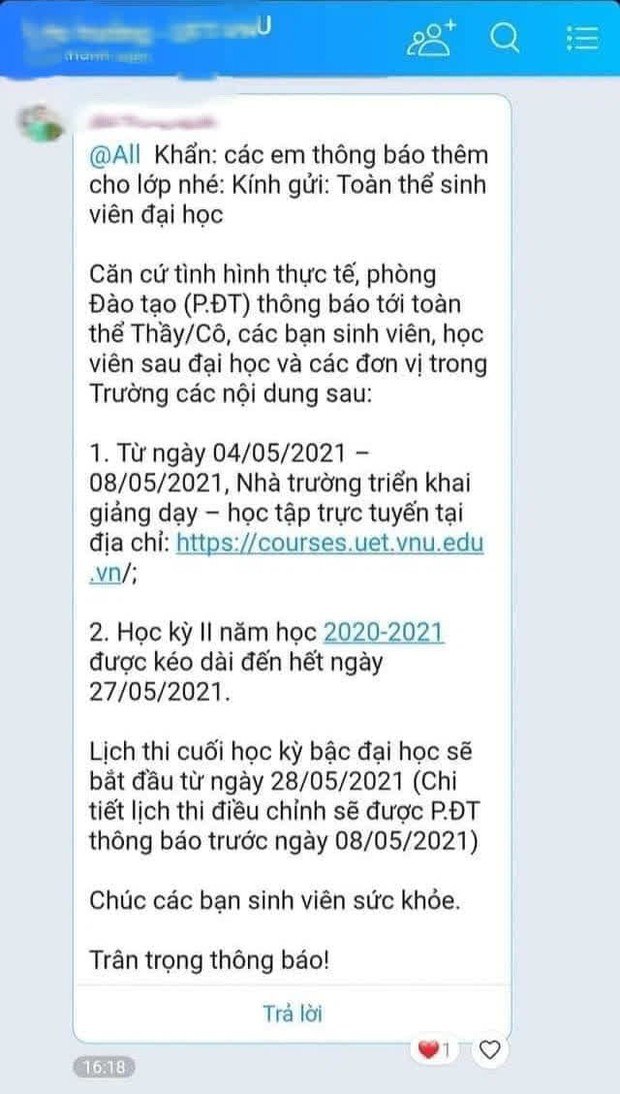 Cập nhật: 2 trường Đại học cho sinh viên học online để phòng chống dịch Covid-19 - Ảnh 1. Cập nhật: 2 trường Đại học cho sinh viên học online để phòng chống dịch Covid-19 - Ảnh 1.