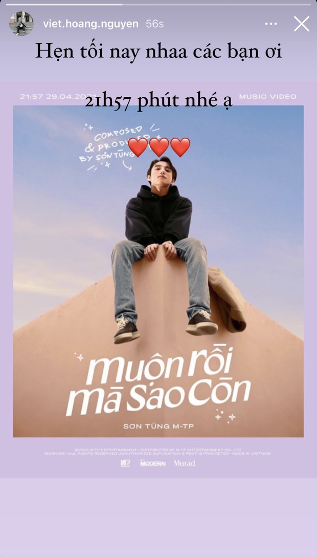 Bỏ hoang Instagram nhưng luôn xuất hiện khi ông anh cần support, em trai Sơn Tùng là tuyệt nhất - Ảnh 2.