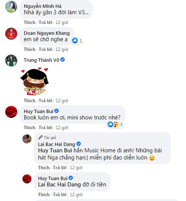 Đạo diễn Lại Bắc Hải Đăng vừa thông tin nhà báo Lại Văn Sâm đảm nhiệm vai trò mới, hàng loạt người nổi tiếng liền vào bình luận bất ngờ - Ảnh 3. Đạo diễn Lại Bắc Hải Đăng vừa thông tin nhà báo Lại Văn Sâm đảm nhiệm vai trò mới, hàng loạt người nổi tiếng liền vào bình luận bất ngờ - Ảnh 3.